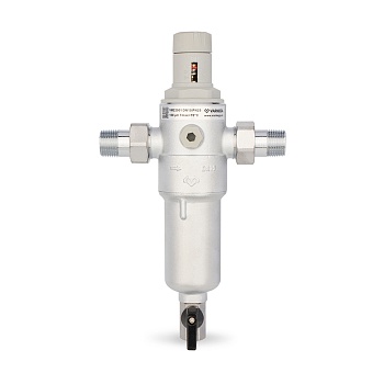 Комбинированный промывной фильтр Varmega VM22901, 1/2" НР, для горячей и холодной воды, с редуктором
