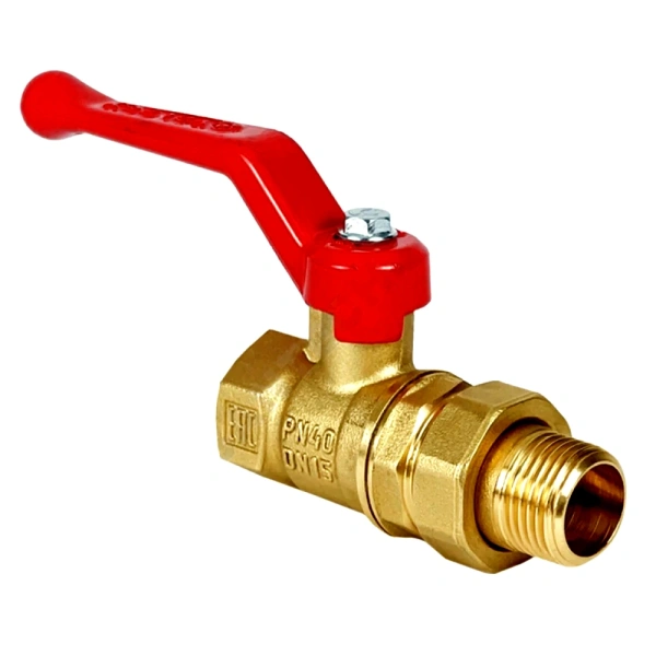 Кран шар лат 11Б27фт1М Ду15 Ру40 м/амер рыч VALFEX VF.225.LR1.012.N/P59