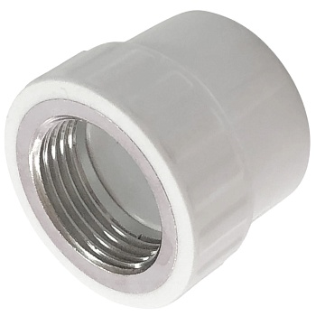 Муфта PP-R бел комб Дн25х1/2" ВР PRO VALFEX 10129125-PRO