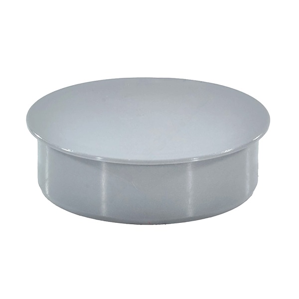 Заглушка PP-H сер б/н Дн40 BASE VALFEX 20108040