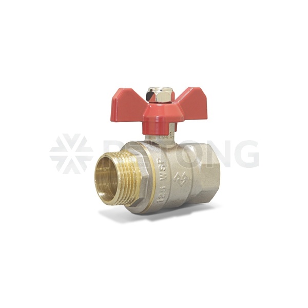 Кран шаровый Varmega Classico VM00503 1" НР-ВР, полнопроходной, ручка-бабочка
