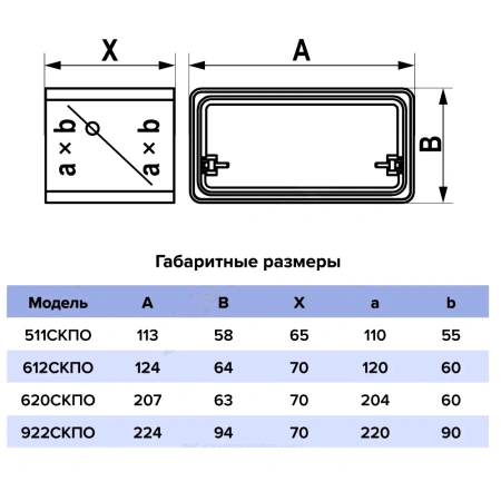 Соединитель пласт 60х120 обр кл Эра 612СКПО