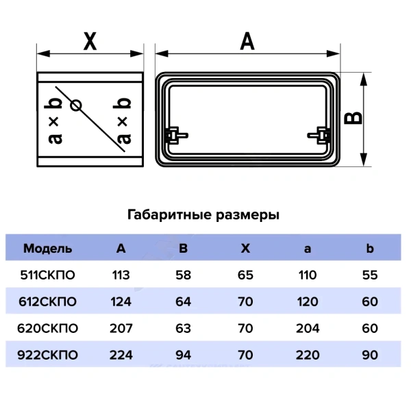 Соединитель пласт 60х120 обр кл Эра 612СКПО