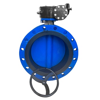 Затвор поворот чуг EPDM Ду400 Ру10/16 ред/пр фл д/чуг 2110RA Benarmo