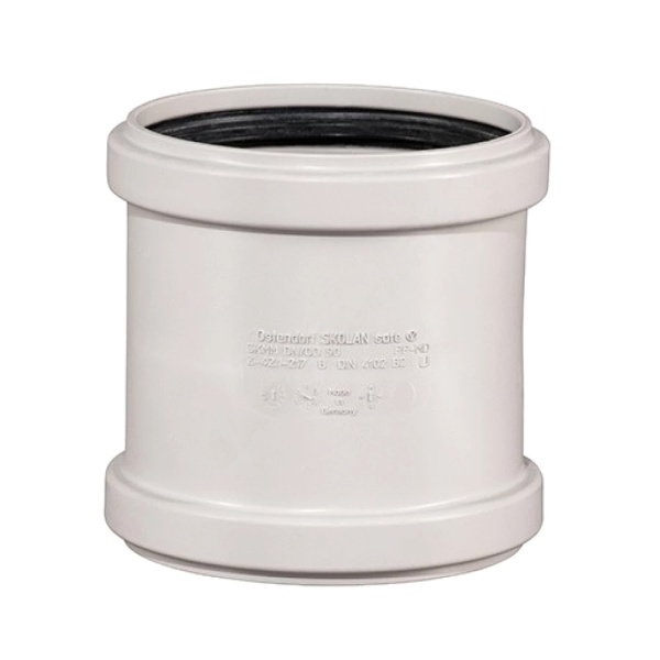 Муфта PP-MD 2х-раст сер б/ш Дн58 в/к SKMM Ostendorf 332510