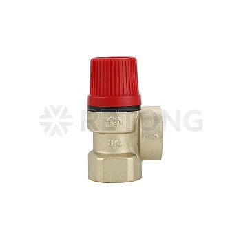 Клапан предохранительный (сбросной) Varmega VM16638 3/4" ВР, 8 бар, мембранный, латунь