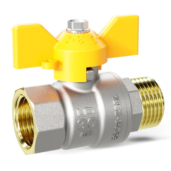 Кран шар лат Pride нк Ду20 Ру40 м/р баб LD 47.20.В-Н.Б