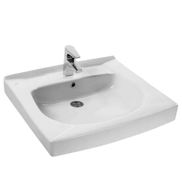 Умывальник стир/маш Пилот 60 3/вел 1/отв в/к кроншт сиф Santek 1.WH30.1.971