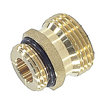 Штуцер перех лат 1/2"x3/4" ЕК д/клап коллект Апогей 310011