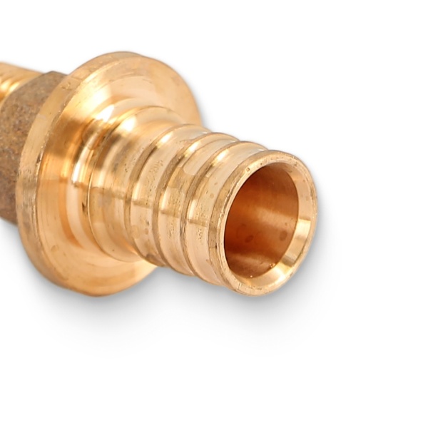 Муфта PE-X бр аксиал Дн25х1/2" НР RX+ Рехау 14563173001
