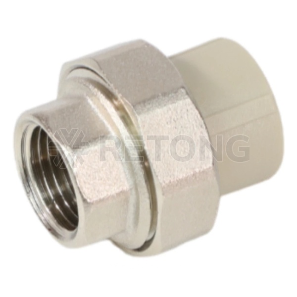 Муфта PP-R сер комб разъем Дн40х1 1/4" ВР VALFEX 10155032Г