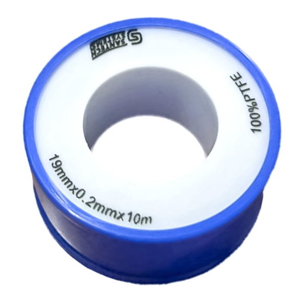 Лента ФУМ PTFE катушка 10ммх0,075ммх8м вода FU10 SantechSystems
