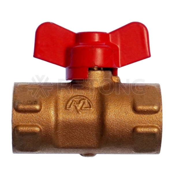 Кран д/ман шар лат 11б27пм(О)1 G1/2"-М20х1,5 Ру16 м/м баб Пензапромарматура 017011111