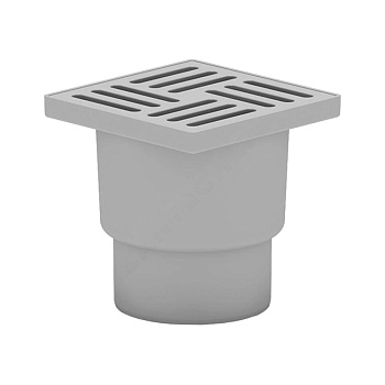 Трап нерег верт/вып гидр/затв Дн110 пласт/реш 150х150 АНИ Пласт TA1210