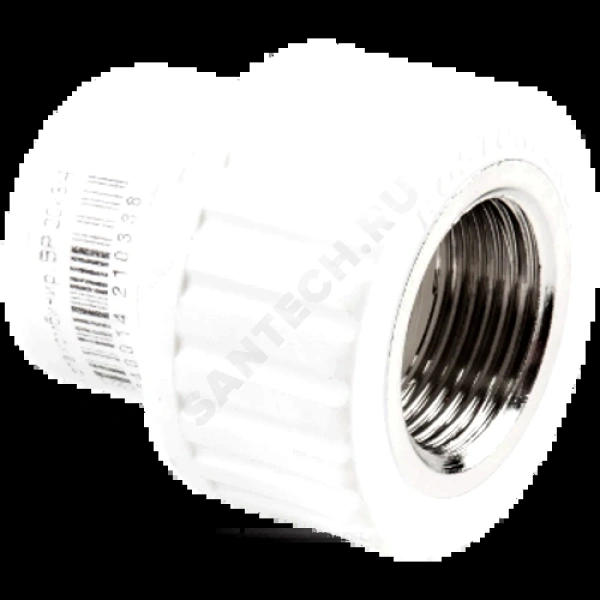 Муфта PP-R бел комб Дн25х3/4" ВР РосТурПласт 10655