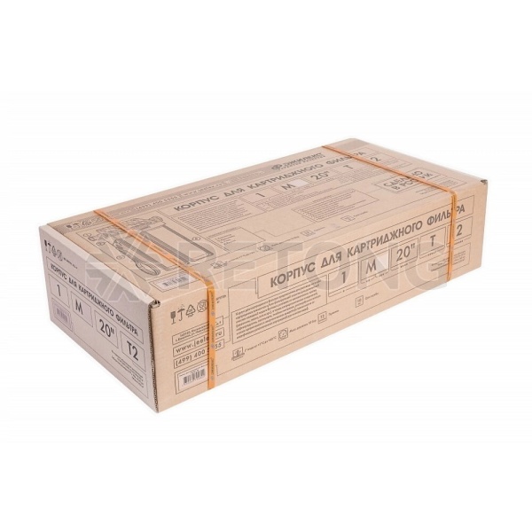 Корпус фильтра 1 М Т2 2-ст 1" м/м 20BB Джилекс 9062