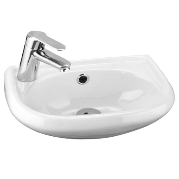 Умывальник Бриз 40 1/отв лев в/к Santek 1.WH11.0.442