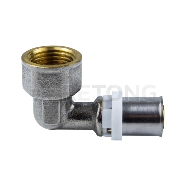 Угольник МП пресс лат Дн20х1/2"х90гр ВР Aquasfera 8007-03 .