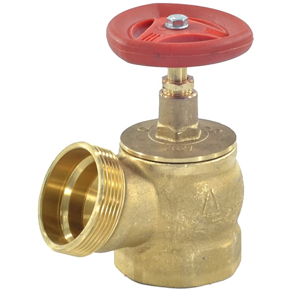 Клапан пожарный лат угловой Ду65 Ру16 ВР/НР 125 гр Апогей КПЛ 65-1 110005