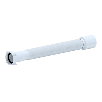 Гофра с гайкой 1 1/2"x50 L=495-1325мм АНИ Пласт K115