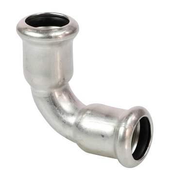 Отвод нерж AISI316L Дн54х90гр Ру16 пресс Inoxpres RM 181054900