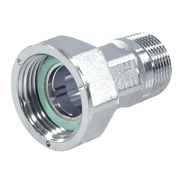 Полусгон лат хром R37 Ду15 1/2x3/4 р/нак/г Giacomini R37X003