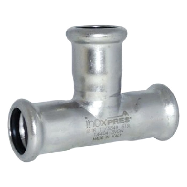 Тройник нерж AISI316L Дн54 Ру16 пресс Inoxpres RM 182054000