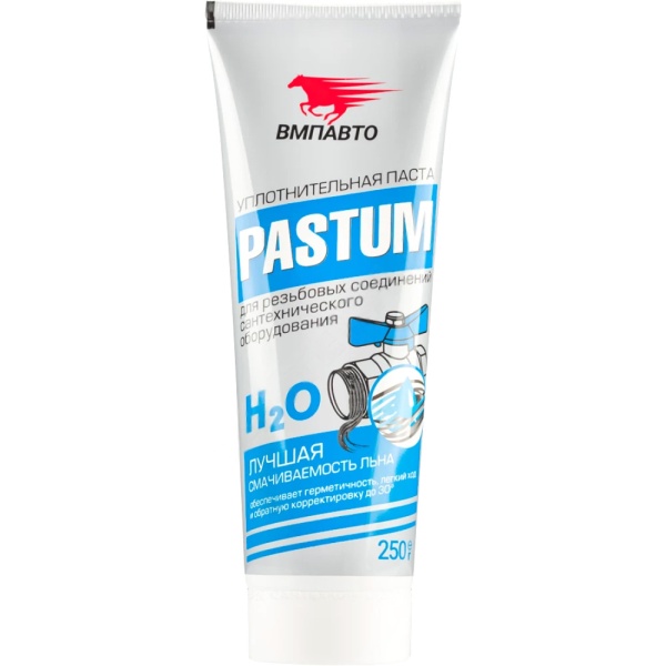 Паста для пропитки льна 250гр тюбик вода PASTUM H2O 8105