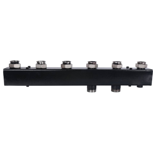 Коллектор д/котел 90кВт 1 1/2" вн/р 3к 1 1/2" нак/г 125мм ASKON 40F/125/40/3