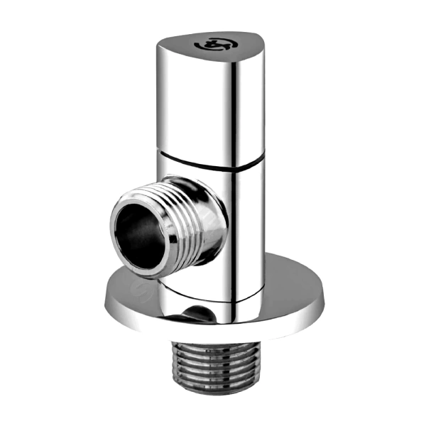 Вентиль угл лат быт с/отр G1/2"х3/8" Ру16 р/р мах треуг блистер Aquasfera 1076-13