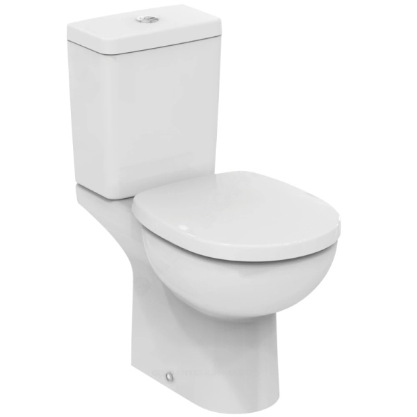 Унитаз-компакт CONNECT CLASSIC г/вып н/под 2реж в/к дюр микр Ideal Standard E804801