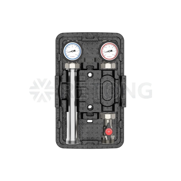 Насосная группа Varmega V-Flow DN25, прямая, нержавеющая сталь, без насоса