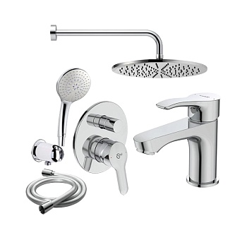 Промо-компл/ванна ALPHA (7 в 1) со встр част в/к Ideal Standard BD003AA