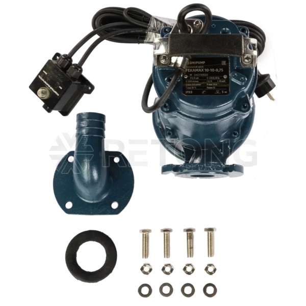 Насос фекальный FEKAMAX 10-10-0,75 230В Unipump 93891