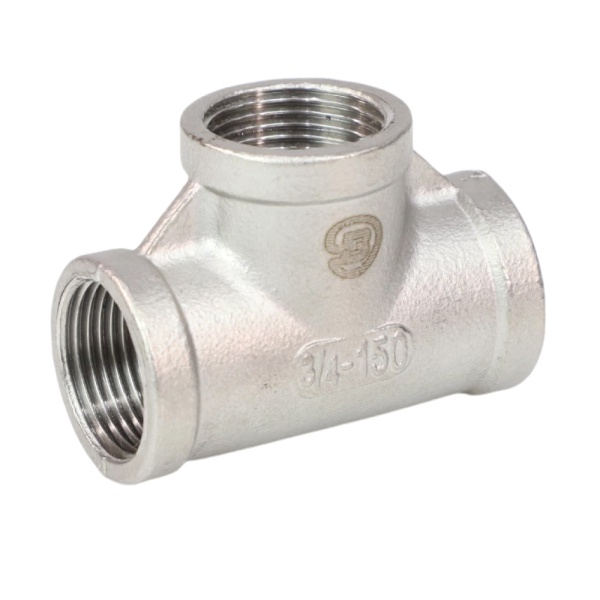 Тройник нерж SS304 Ду20 (3/4") ВР Benarmo