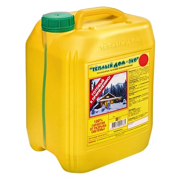 Антифриз Тёплый дом Эко-20 10кг пропиленг 37% -21С канистр Теплый дом TDE 24483