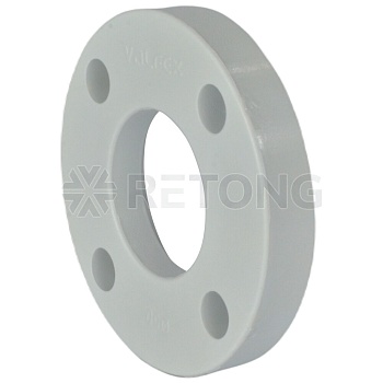 Фланец PP-R бел Ду40 Ру25 д/бурта PP-R Дн50 VALFEX 10188050