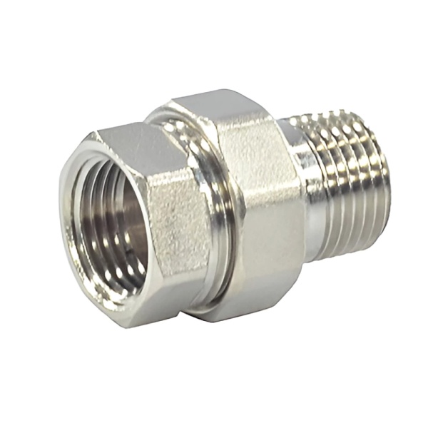 Соединитель лат американка Ду50 м/р никель FN182 SantechSystems