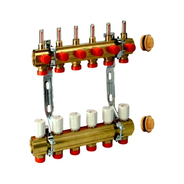 Группа коллект лат расход 1" м/м 4в 3/4" ЕК н/р Giacomini R553KY064
