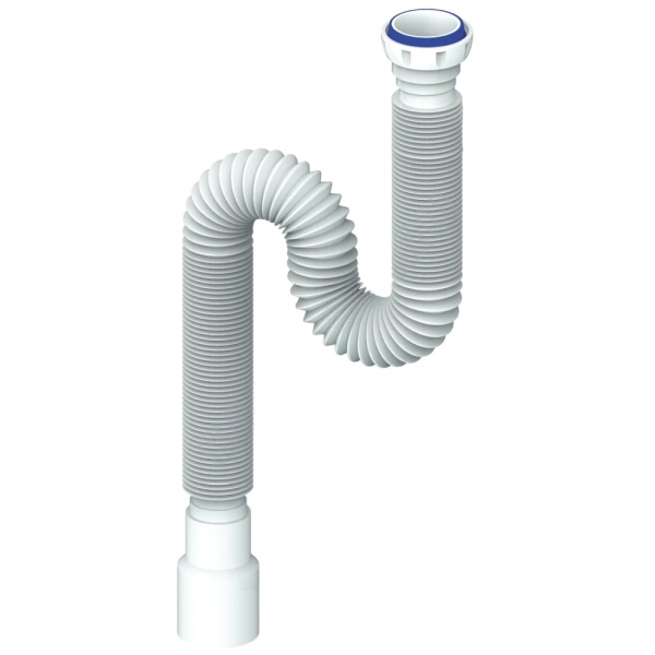 Гофра с гайкой 1 1/2"x40/50 L=370-1200мм Unicorn D125