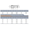 Труба НПВХ кор б/н Дн110х3,2 L=0,5м в/к SN4 Агригазполимер