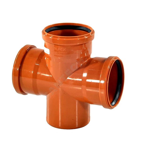 Крестовина PP-B 1-пл кор б/н Дн110х110х110х87,5гр в/к VALFEX 31110110