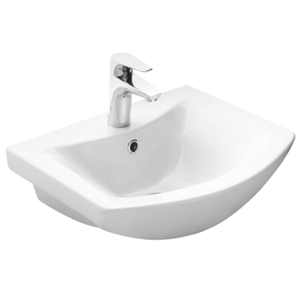 Умывальник меб Балтика 50 2/вел 1/отв б/к Santek 1.WH50.1.701