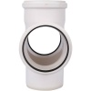Крестовина PP-H 1-пл бел б/ш Дн110х110х110х87гр в/к RAUPIANO Rehau 11215541001