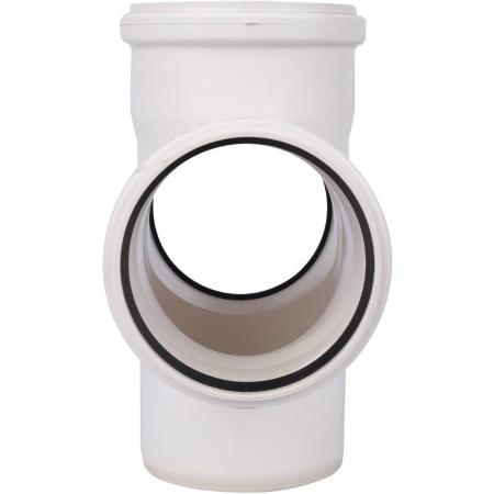 Крестовина PP-H 1-пл бел б/ш Дн110х110х110х87гр в/к RAUPIANO Rehau 11215541001