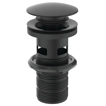 Клапан донный умыв с/пер 1 1/4" лат чер мат Ideal Standard E1482XG
