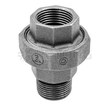 Компл соедин чуг амер+прокл Ду15 (1/2") м/р Fittex PLUS