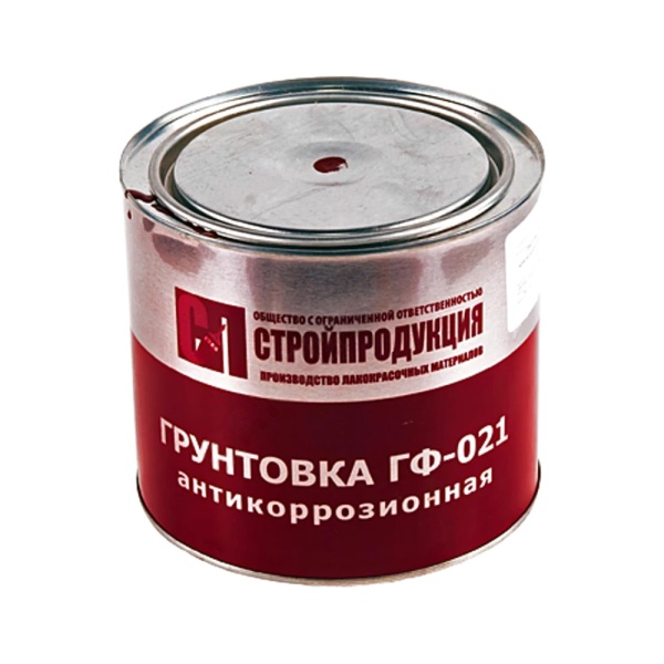 Грунтовка ГФ-021 2,5кг банка сер ГОСТ 25129-2020