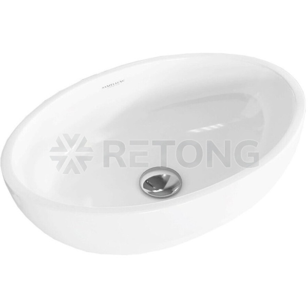 Умывальник меб Ringo 53 2/вел б/отв Sanita Luxe RNGSLWB01