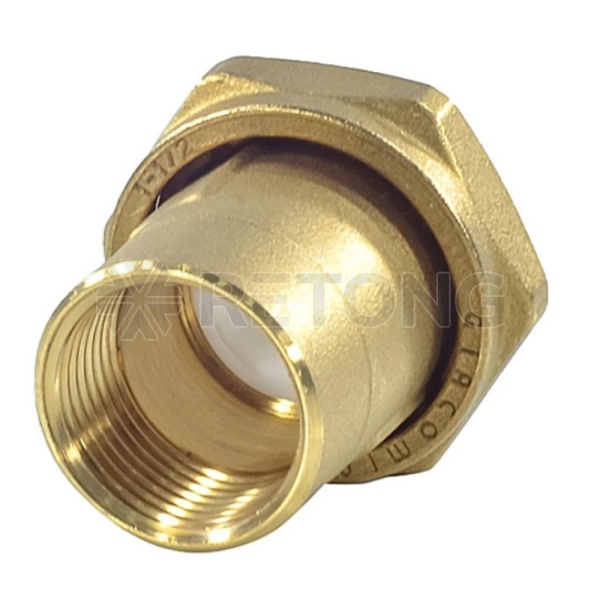 Соединение лат обрат клап 1 1/2"x1" вн/р д/подкл насоса Giacomini R39Y001